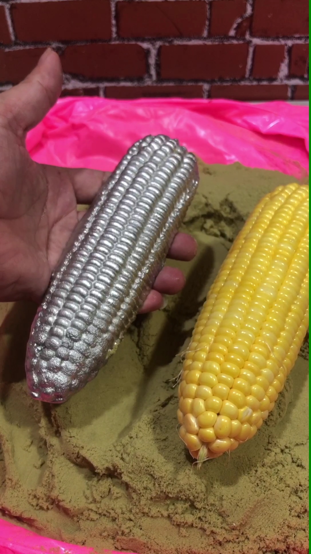 做出一根铁玉米,好看吗