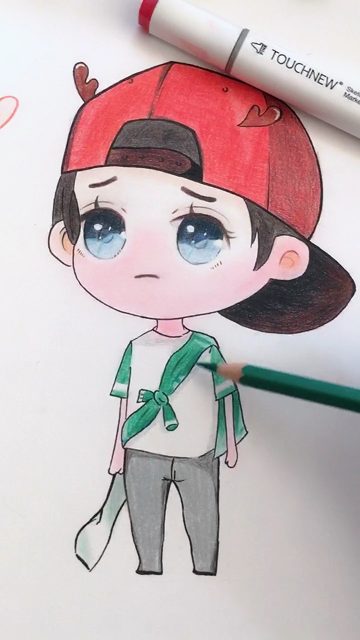 手绘#小鹿晗
