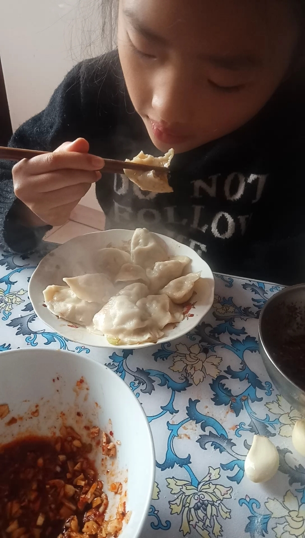 自己包的吃饭香
