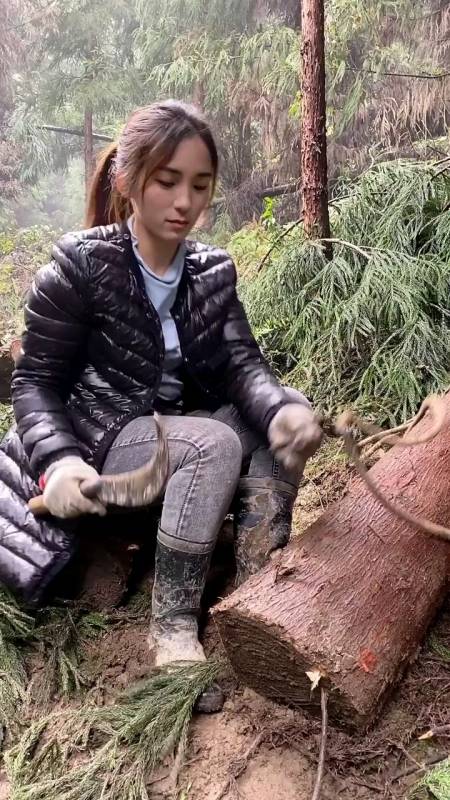 0/100 回复 嬴荷451天前 美女你们那人都和光头强一样就会砍树 回复 4