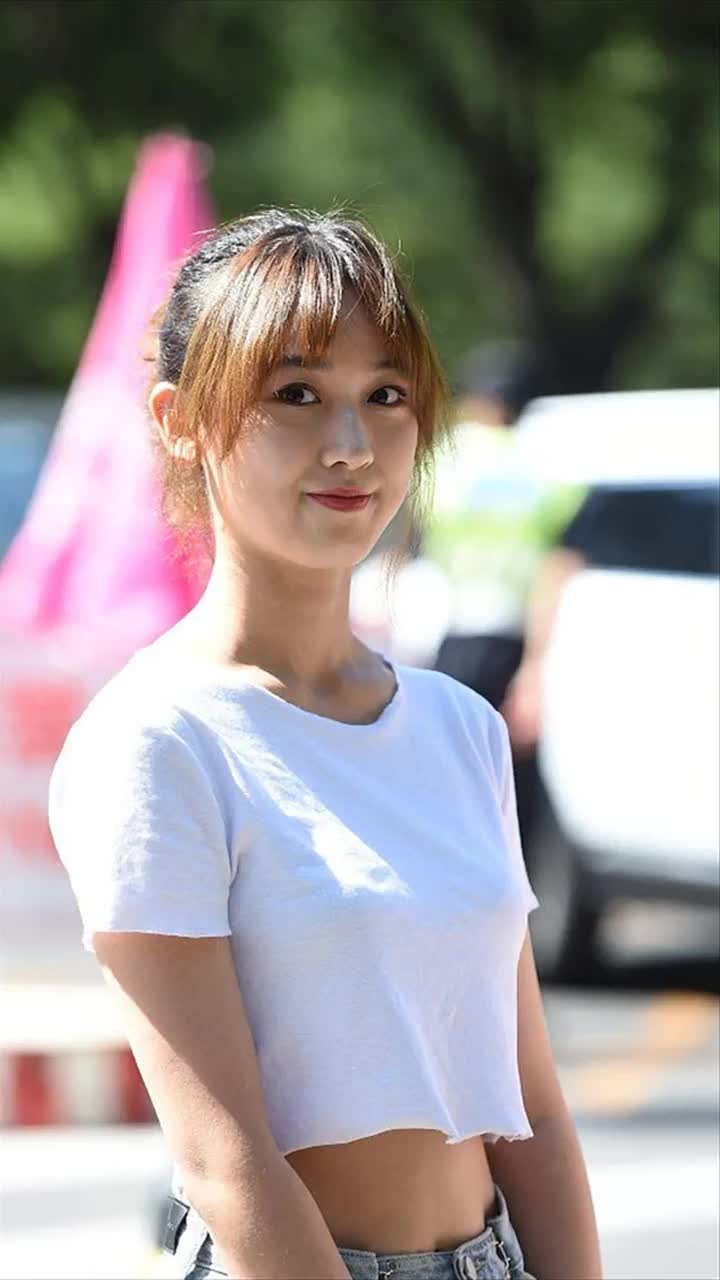 北电2019级清纯貌美女生,未来的影视之花