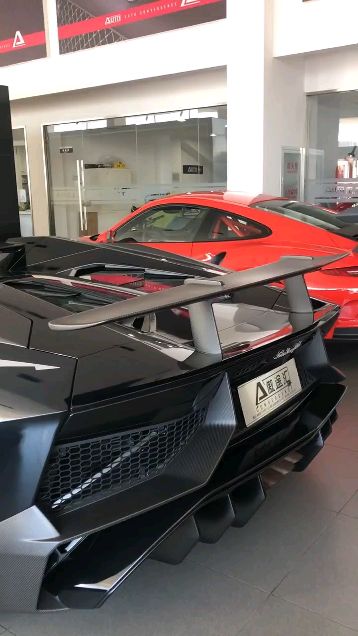 兰博基尼埃文塔多lp750雷神黑武士