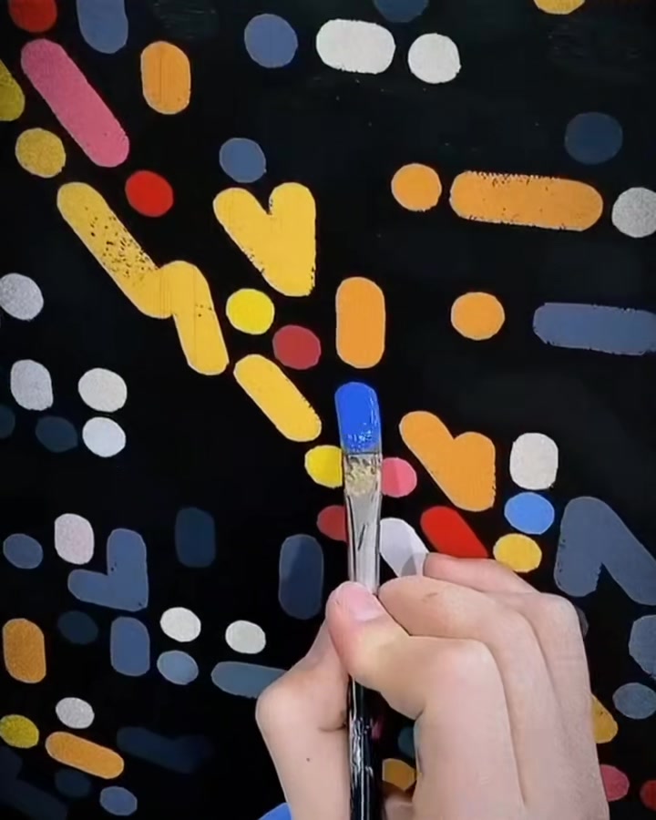 "韩国艺术家yoonhyup笔下近视眼中的城市夜景"