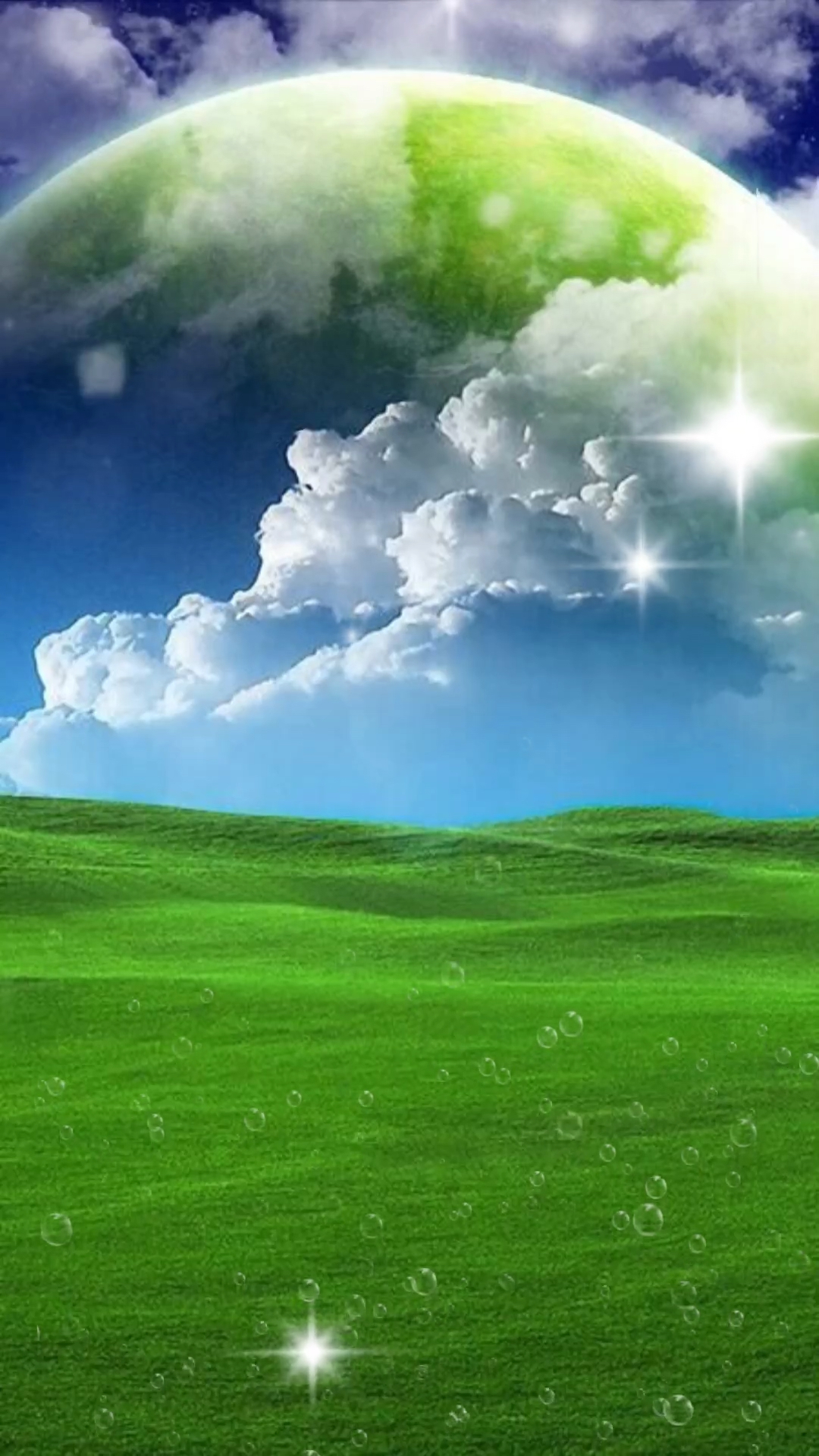 绿色地球动态壁纸