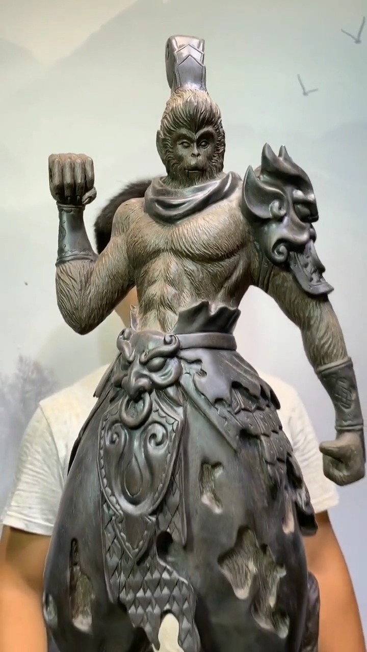 齐天大圣孙行者者行孙美猴王,简直是雕刻的栩栩如生!