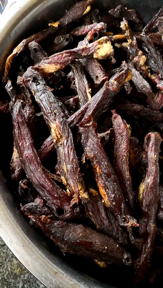 原始风正宗小黄牛干巴