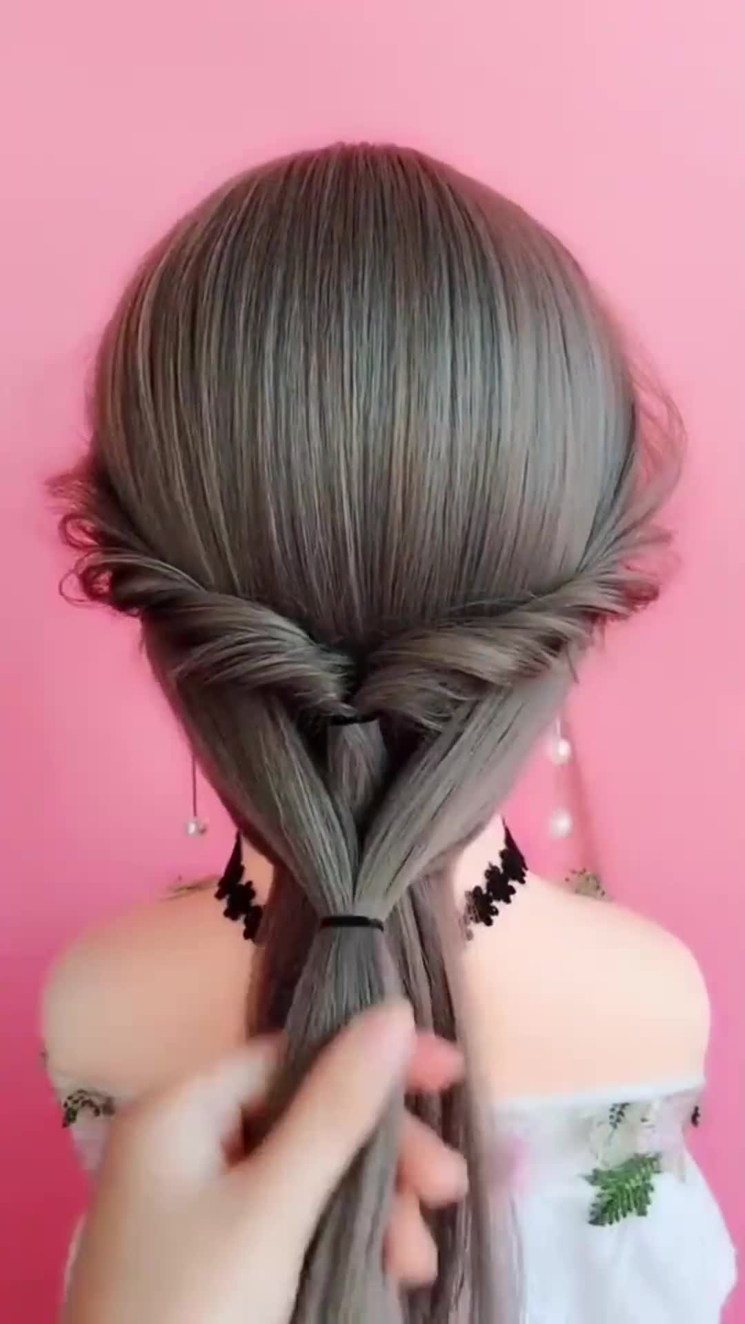 伴娘这样扎头发,森系气质一看就让人服气