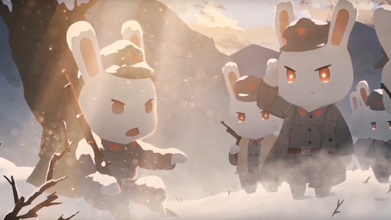 那兔,灯火里的中国,献给建党100周年!