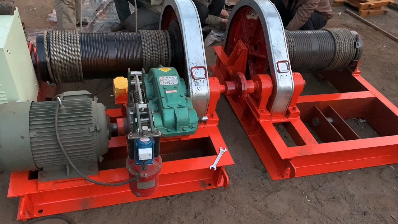 卷扬机#双吊点卷扬机发货