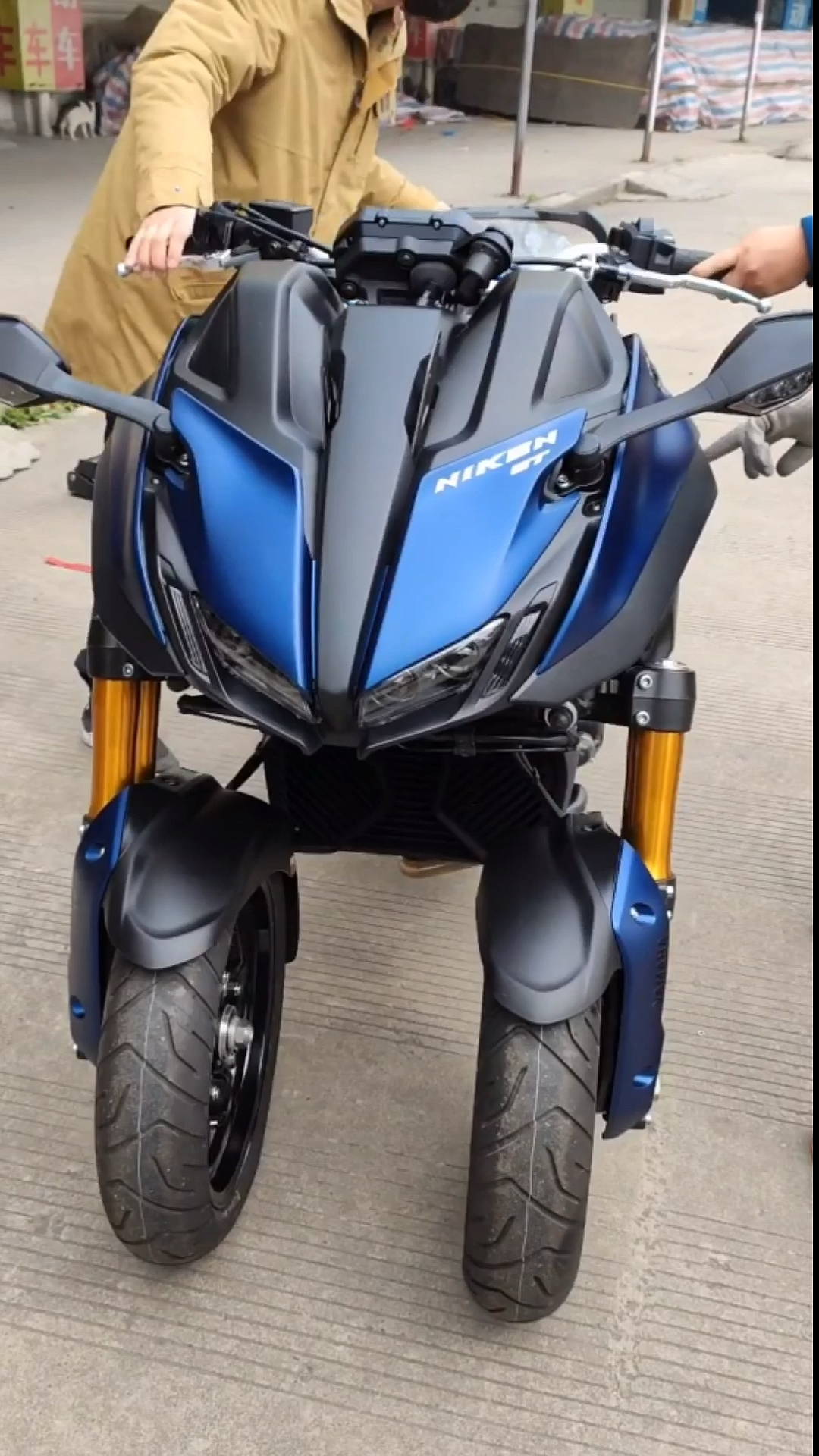 雅马哈niken#雅马哈niken gt 三轮超跑-度小视