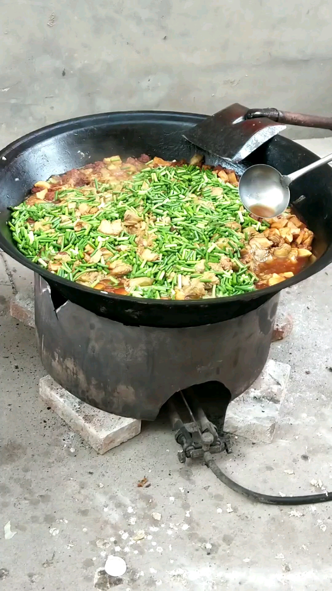 北方农村大烩菜,马上出锅,好吃