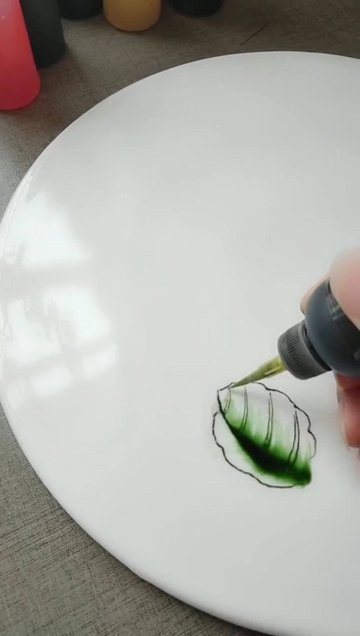 果酱画树叶,谢谢支持.