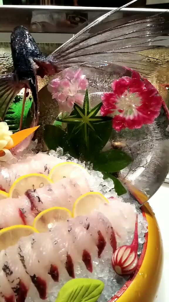 今晚的飞鱼刺身,有没有想吃的