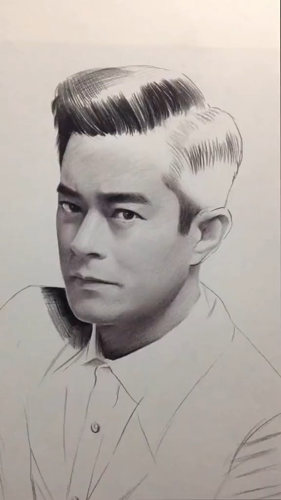 手绘#超帅气的古天乐