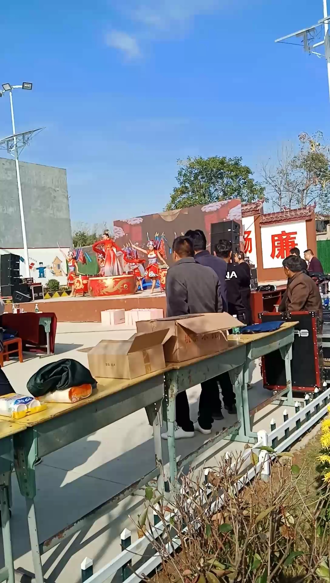 商水县白寺镇白庄文艺广场现场直播