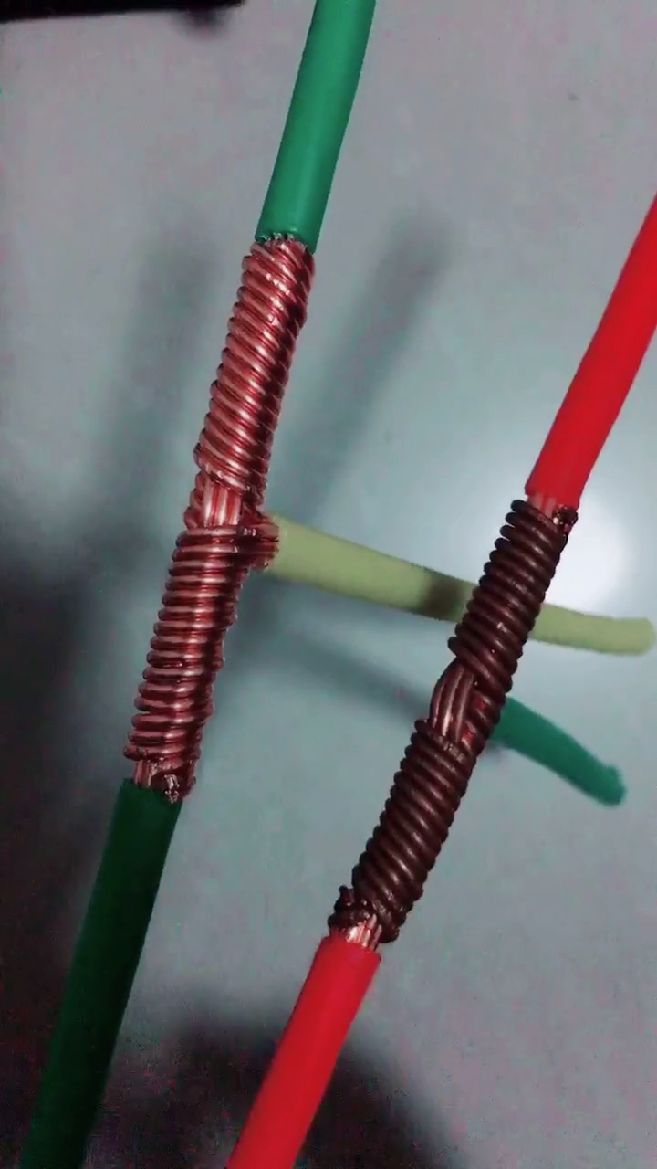 多股硬线t字接法