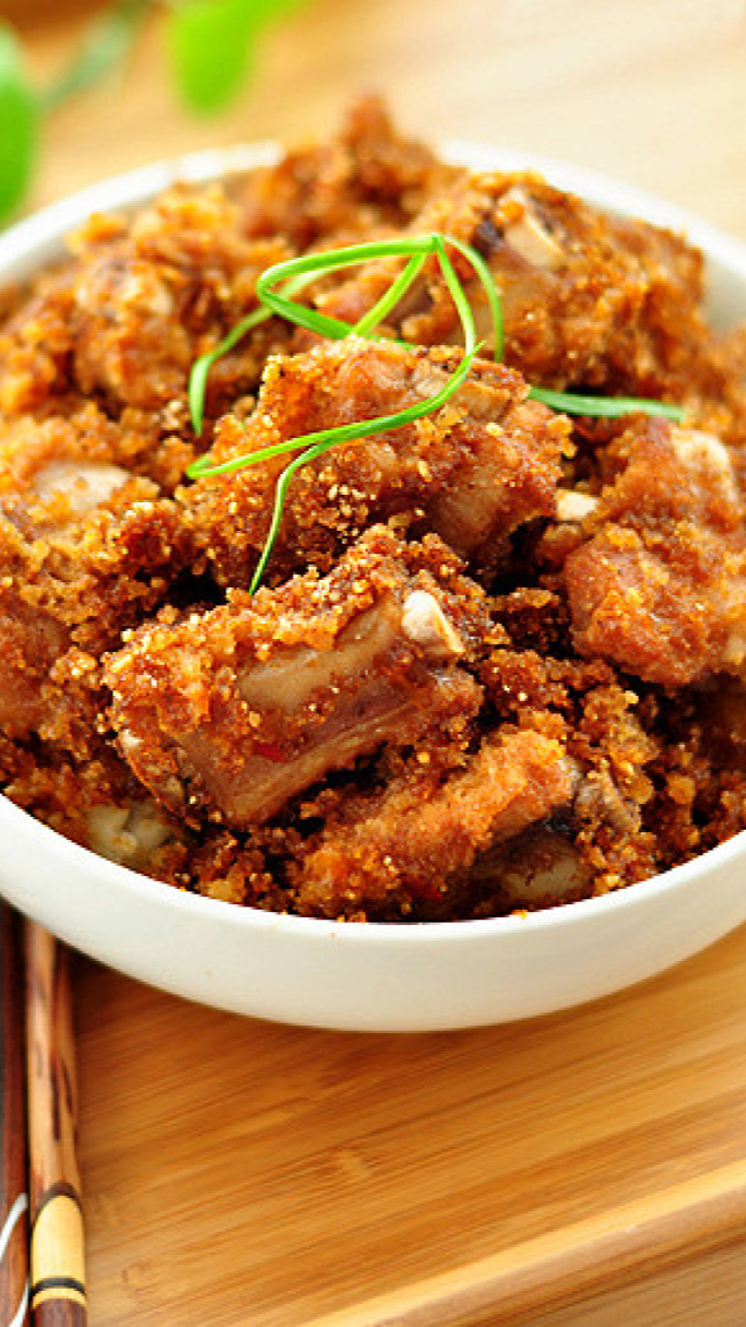 粉蒸肉四川粉蒸排骨正宗做法排骨粉蒸排骨粉蒸肉美食