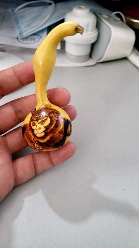 春天来了#烙画葫芦~猴子