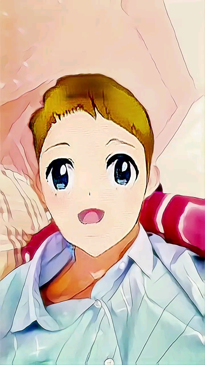 一键动漫#刚刚起床(狼狈的样子)