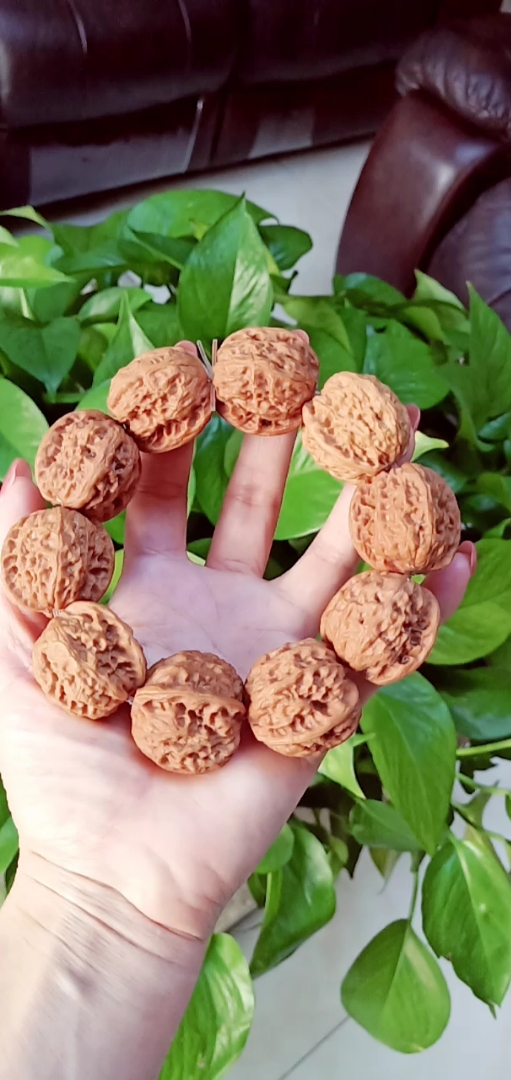 麻核桃手串3.