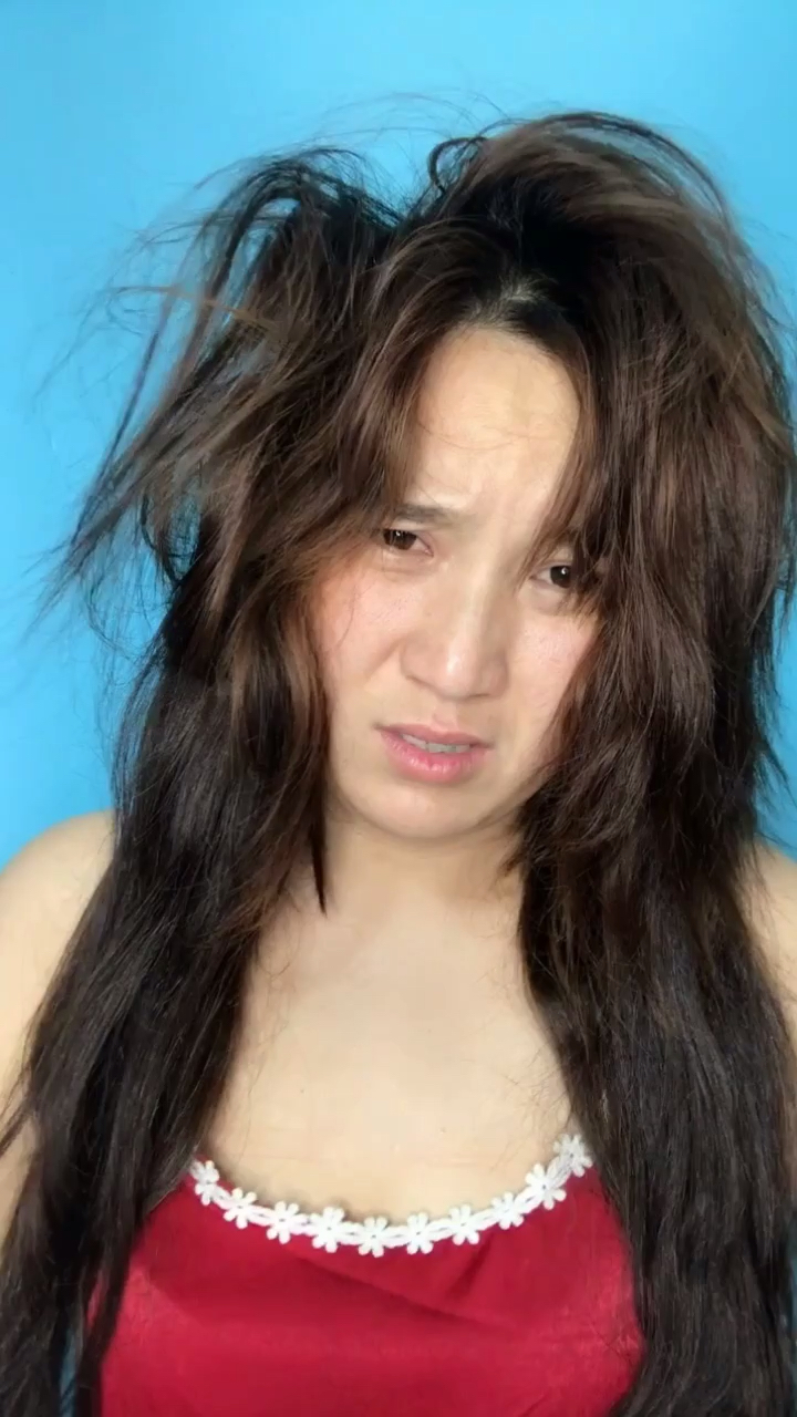 邋遢大妈相亲前相亲后