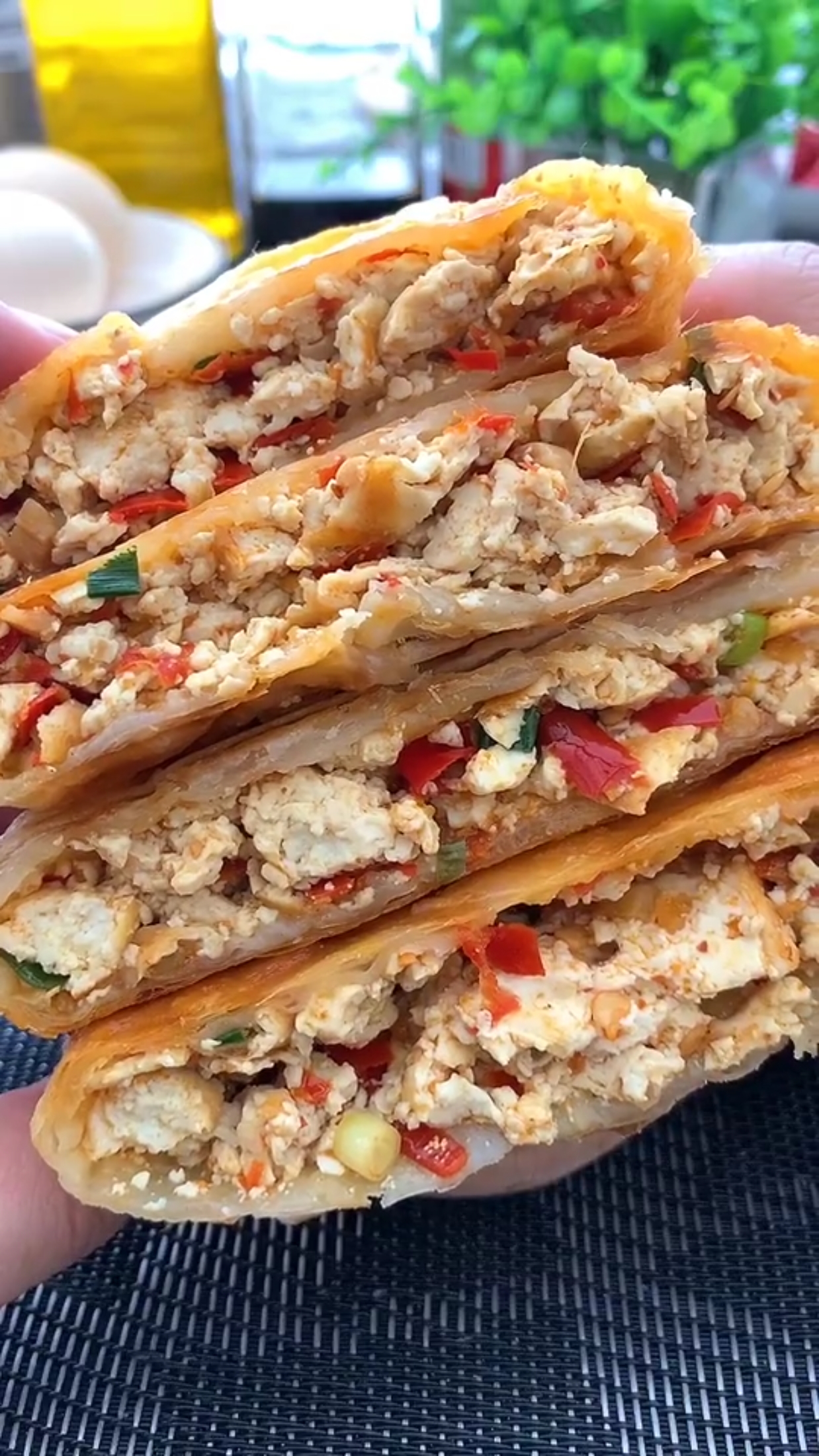 豆腐饼这样做非常好吃!