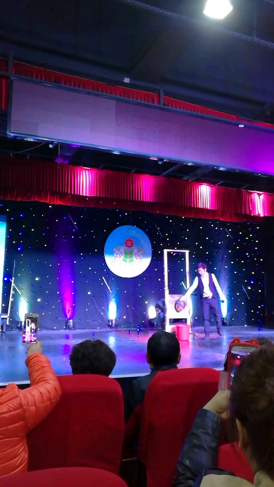 魔术表演:断头台