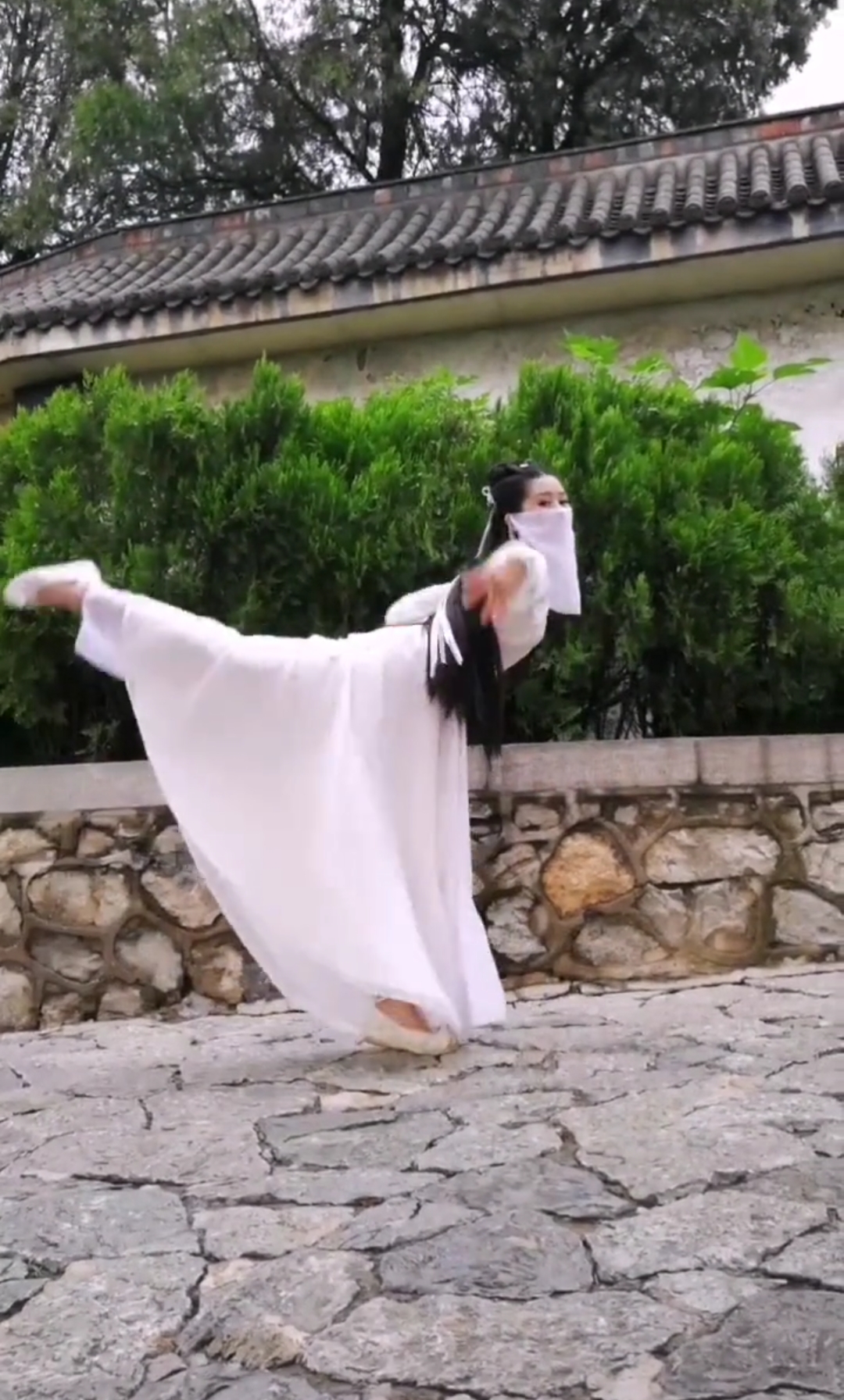 全民古风#白衣仙子舞翩翩