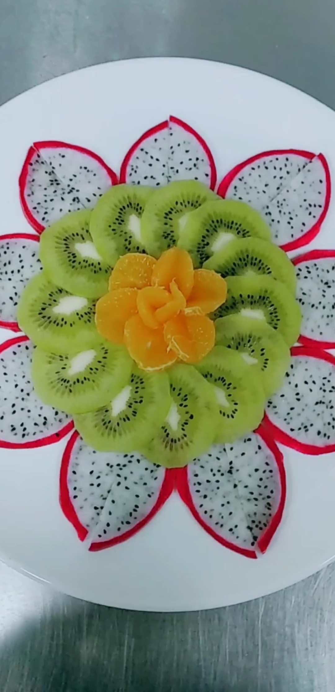 我要上热门#火龙果猕猴桃搭配太漂亮了-度小视