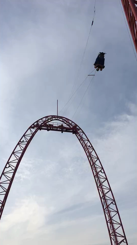 旅游进行时#空中飞人!你们值得尝试