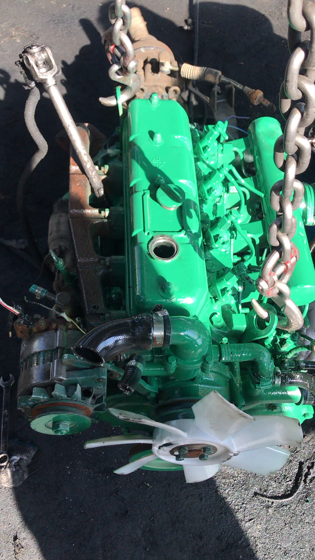 高手在民间#常柴480发动机测试