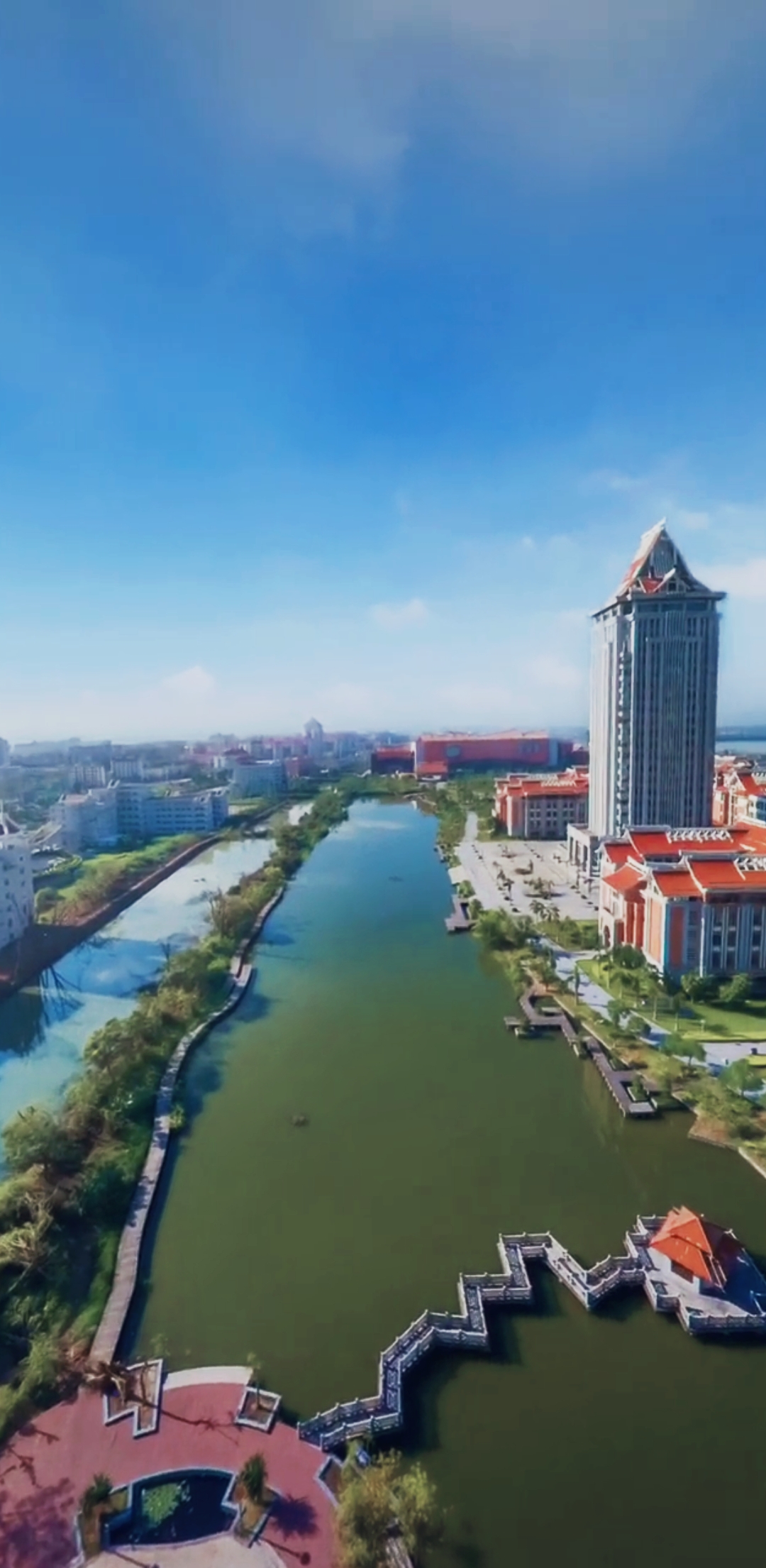 这样看厦门大学全貌太美了