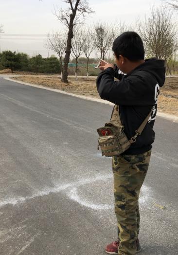 30米距离的仿生斑鸠靶