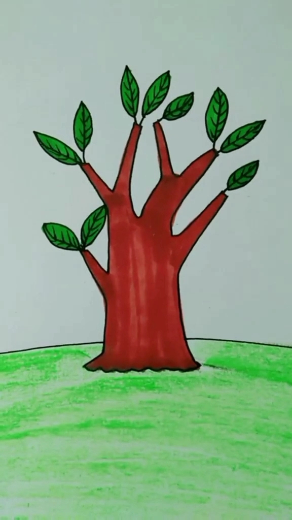 简单画一棵大树