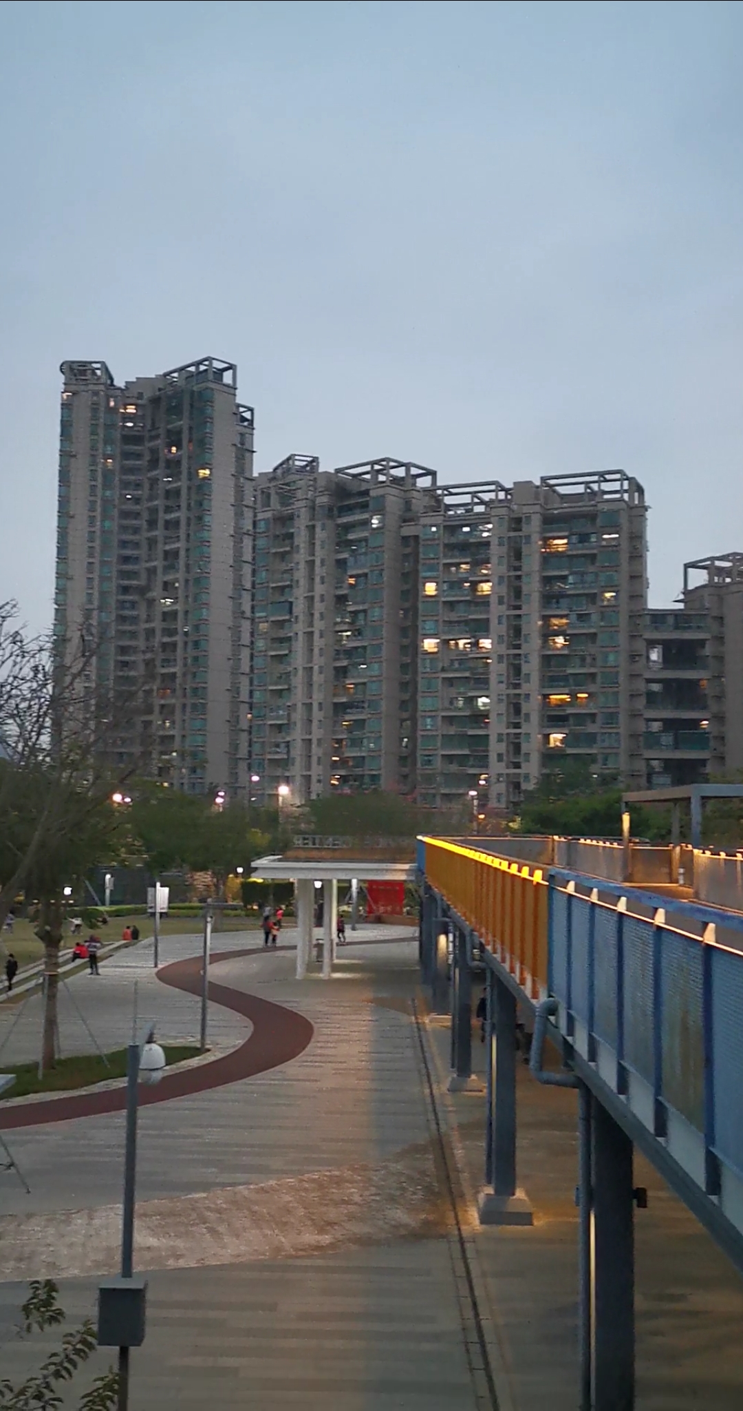 旅游进行时#深圳香蜜公园,夜景很不错