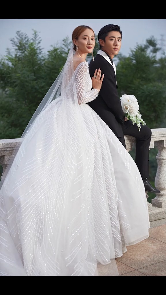 婚纱照幕后#你们要的苗苗史蒂文成片来喽,你喜欢哪一种风格?