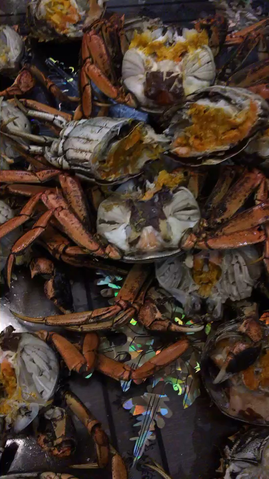 自家本地蟹,就是有点黑,绝对鲜美