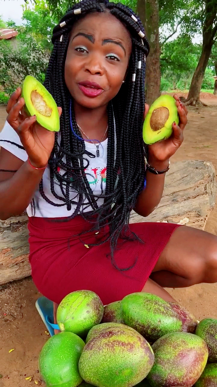 非洲野生水果,1毛钱一个!