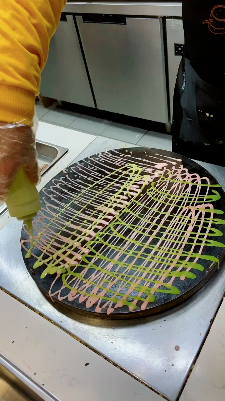 好吃干净的网格煎饼,你见过吗?