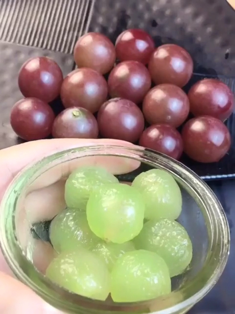 快速剥葡萄皮