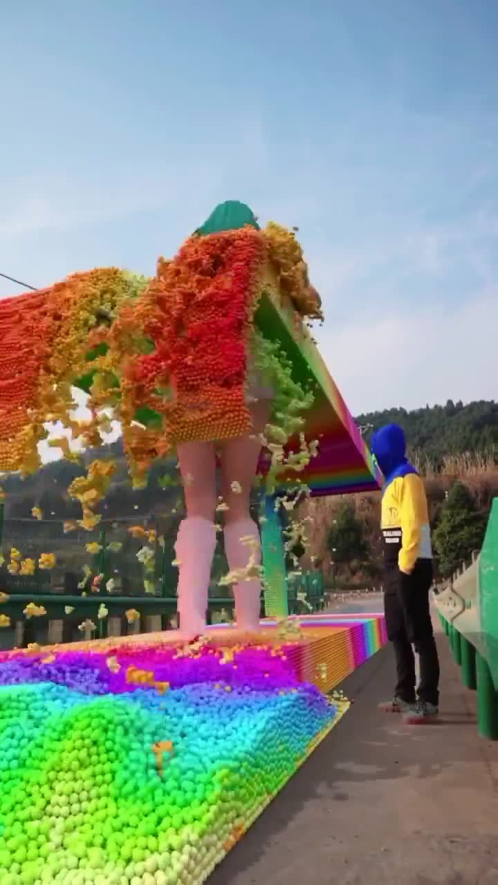 特效龙亿晨本人:巨人开路太好看了