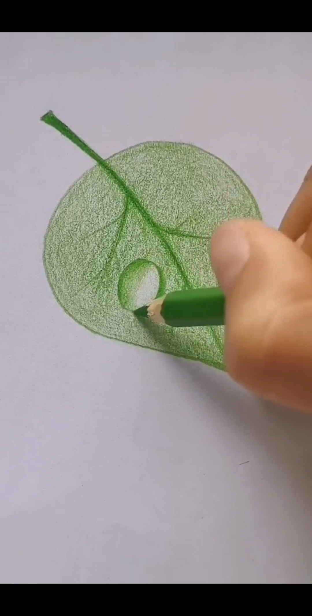 简笔画#李点点简笔画～ 画个露珠送给大家～-度小视