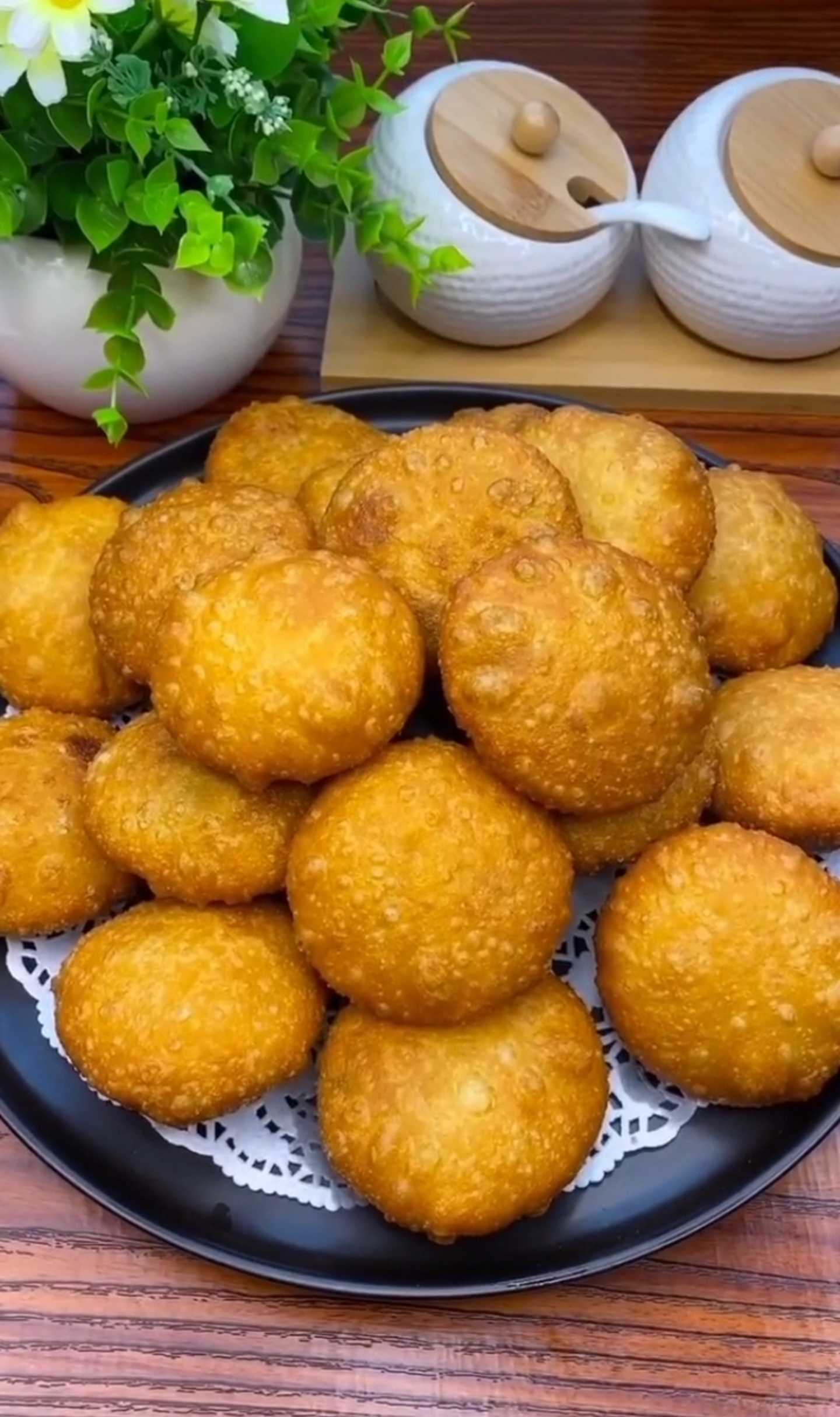 脆皮空心油炸糕 空心炸糖糕