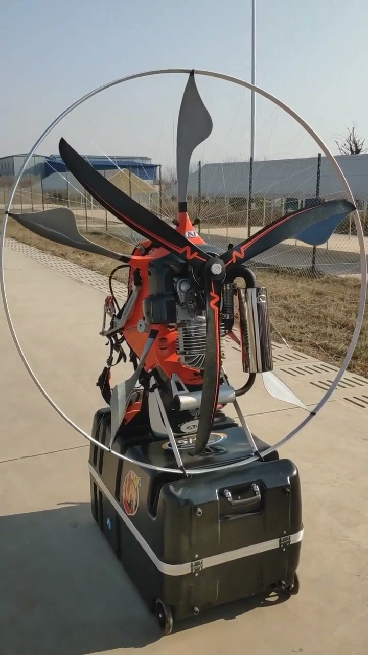 动力伞中的土豪机