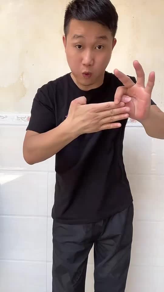 手指分离魔术,一秒拆穿了!