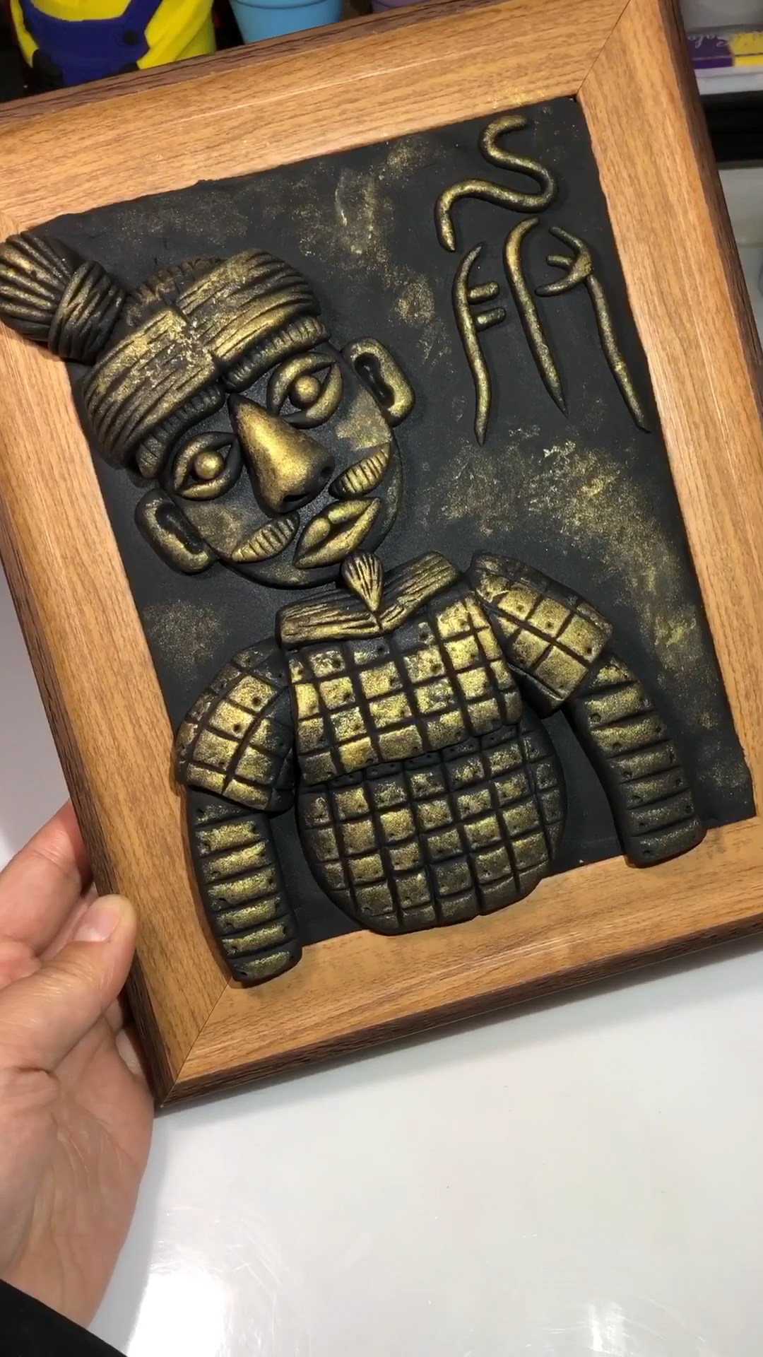 粘土仿铜兵马俑3