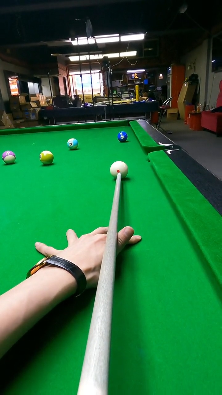 台球#第一视角