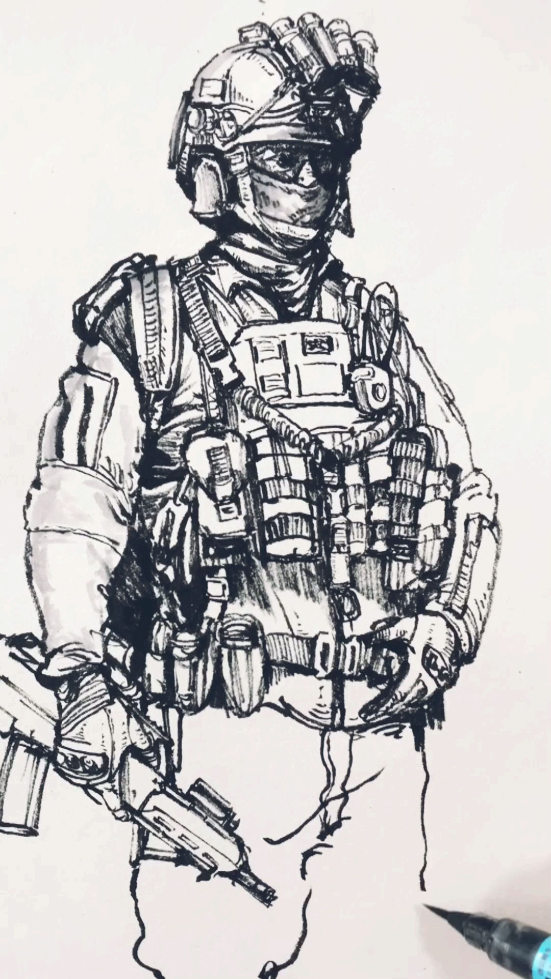 双11好物推荐#画个特种兵