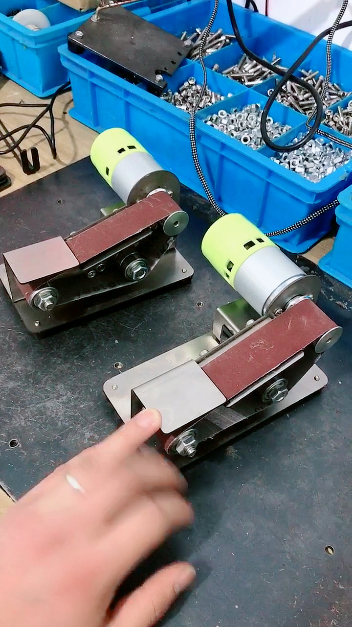 自制新款小型打磨机