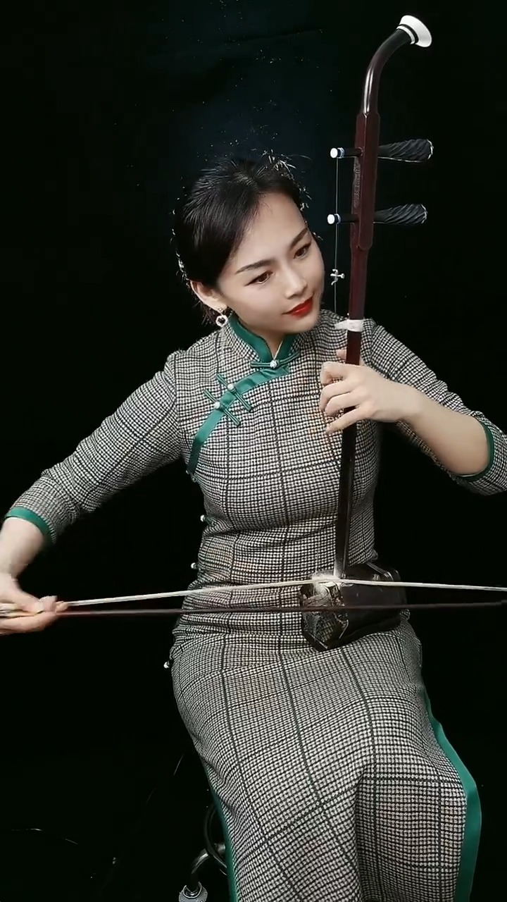 古典中国风国风古韵民乐艺术欣赏二胡独奏桃花红杏花白传承弘扬民乐